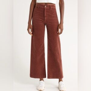 Billabong Women’s Corduroy Pants in Warm Rust